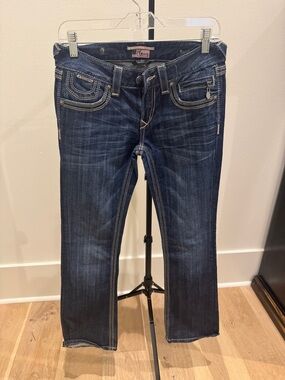Y2K Dark Blue bootcut Leg Jeans - Classic Women's Denim